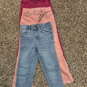 These are in perfect condition! My daughter never wore these. Super cute!